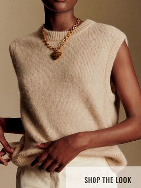 Sezane Samuel Jumper Vanilla